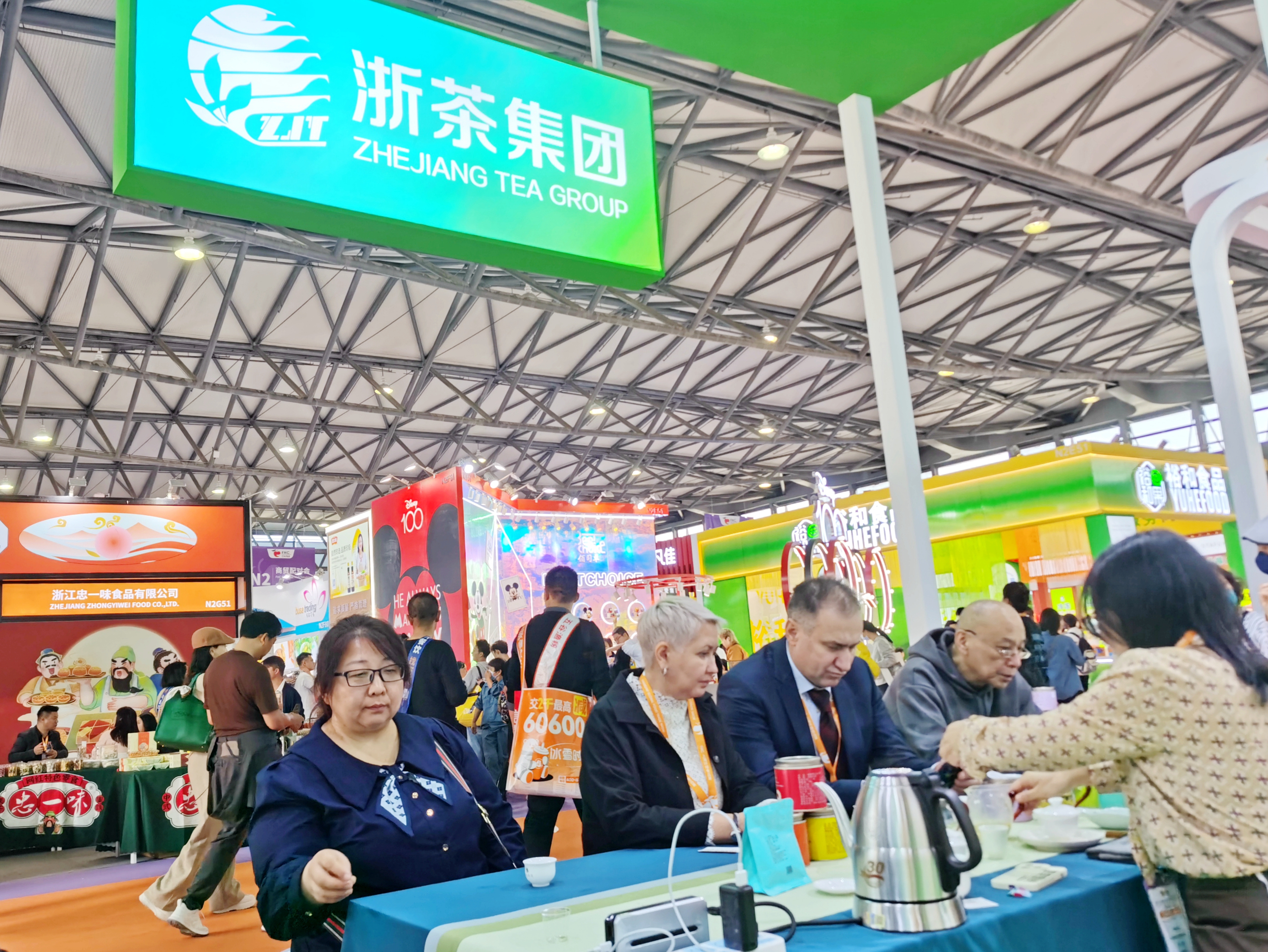 乐动（中国）参加上海FHC环球食品展